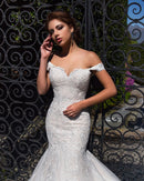 Shoulder Luxury Wedding Dress