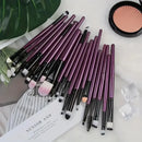 20Pcs Makeup Brush Set Eyeliner Brush Blending Brush Makeup Brushes for Cheeks Eye Cosmetic Foundation Brush Make Up Brushes Set