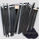 20Pcs Makeup Brush Set Eyeliner Brush Blending Brush Makeup Brushes for Cheeks Eye Cosmetic Foundation Brush Make Up Brushes Set