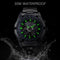 Forsining 2021 Stainless Steel Waterproof Mens Skeleton Watches Top Brand Luxury Transparent Mechanical Sport Male Wrist Watches