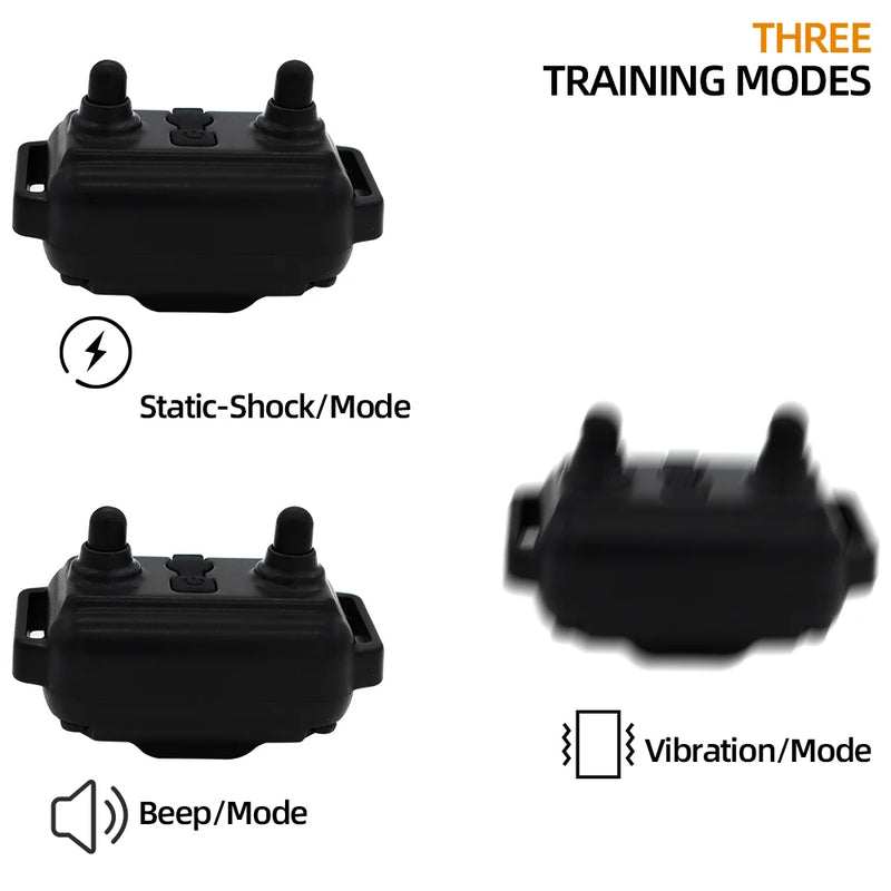 800m Digital Dog Training Collar Waterproof Rechargeable Remote Control Pet with LCD Display for All Size Shock Vibration Sound