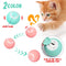 Pet Interactive Ball Smart Cat Dog Toys Cat Toy Indoor Automatic Rolling Magic Ball Cat Electronic Toy Training Self-moving Game