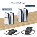 Portable Metal Vertical Stand for PS5 & PS5 Slim Digital Disk Version Anti-Slip Base Holder for Playstation 5 Game Console