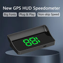 Car Head Up Display GPS Digital Speedometer HUD Windshield Projector KMH MPH Speed Meter Auto Electronics Accessories