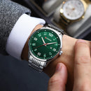 CURREN Business Men Luxury Watches Stainless Steel Quartz Wrsitwatches Male Auto Date Clock with Luminous Hands