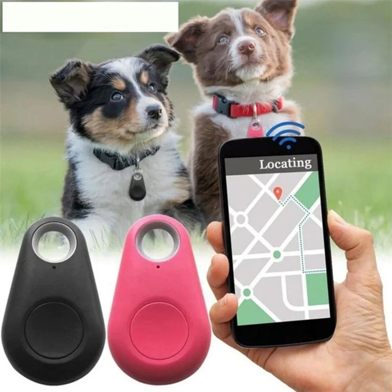 Mini Dog GPS Bluetooth 5.0 Tracker Anti-Lost Device Round Anti-Lost Device Pet Kids Bag Wallet Tracking Smart Finder Locator