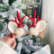 Christmas Antler Hair Clips Pendants Xmas Ornaments Merry Christmas Decor Gift For Girl Elk Hair AccessoriesHappy New Year