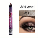 2-In-1 Glitter Eyeshadow & Lip Liner Pen - Smudge-Proof, High Pigment Sparkle Must-Have Beauty Essential For Effortless Glam