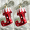 2pcs Christmas Decorations Santa Claus Snowman Ice Cream Christmas Tree Hanging Pendant Noel Natale Xmas Gift New Year Ornaments