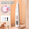 Portable Dog Paw Trimmer with Led Light Rechargeable Cordless Nail Grinder Shaver for Cats And Other Pets Nail Grooming Tools