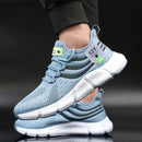 Men Casual Sport Shoes Breathable Lightweight Sneakers Outdoor Mesh Black Running Shoes Athletic Jogging Tenis Walking Shoes