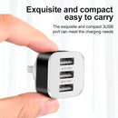 3 Port USB Slots Adaptor USB 3 in 1 Multple USB Interface Extender Auto Electronics Accessories Tablet Laptop Charger Adapter