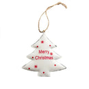 Retro Christmas Decoration Xmas Tree Five-pointed Star Gift Pack Shape Hanging Pendant Home Party Holiday Ornament Crafts