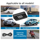 Car Head Up Display GPS Digital Speedometer HUD Windshield Projector KMH MPH Speed Meter Auto Electronics Accessories