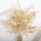 Artificial Plants Plastic Gold Christmas Party Garden Decoration Home Wedding Celebration Flowers Cheap Fake Leaves Arrangement