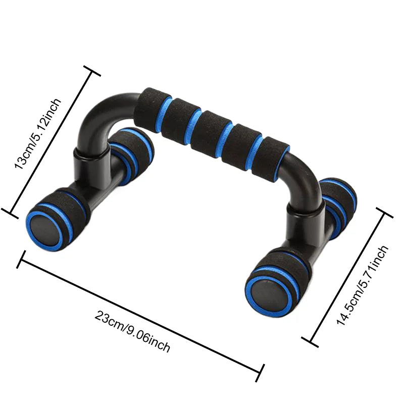 Non-Slip Push Up H-Shaped Support Bar Stand Home Fitness Power Rack Gym Handles Pushup Bars Exercise Arm Chest Muscle Training