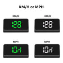 Car Head Up Display GPS Digital Speedometer HUD Windshield Projector KMH MPH Speed Meter Auto Electronics Accessories