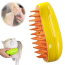 Pet Grooming Brush Electric Spray Water Spray Kitten Pet Comb Soft Silicone Depilation Cats Bath Hair Brush Grooming Supplies