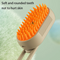 Cat Dog Pet Spray Massage Brush One Button Steam Spray Folding Rotatable Floating Hair Bath Hair Removal Brush Comb